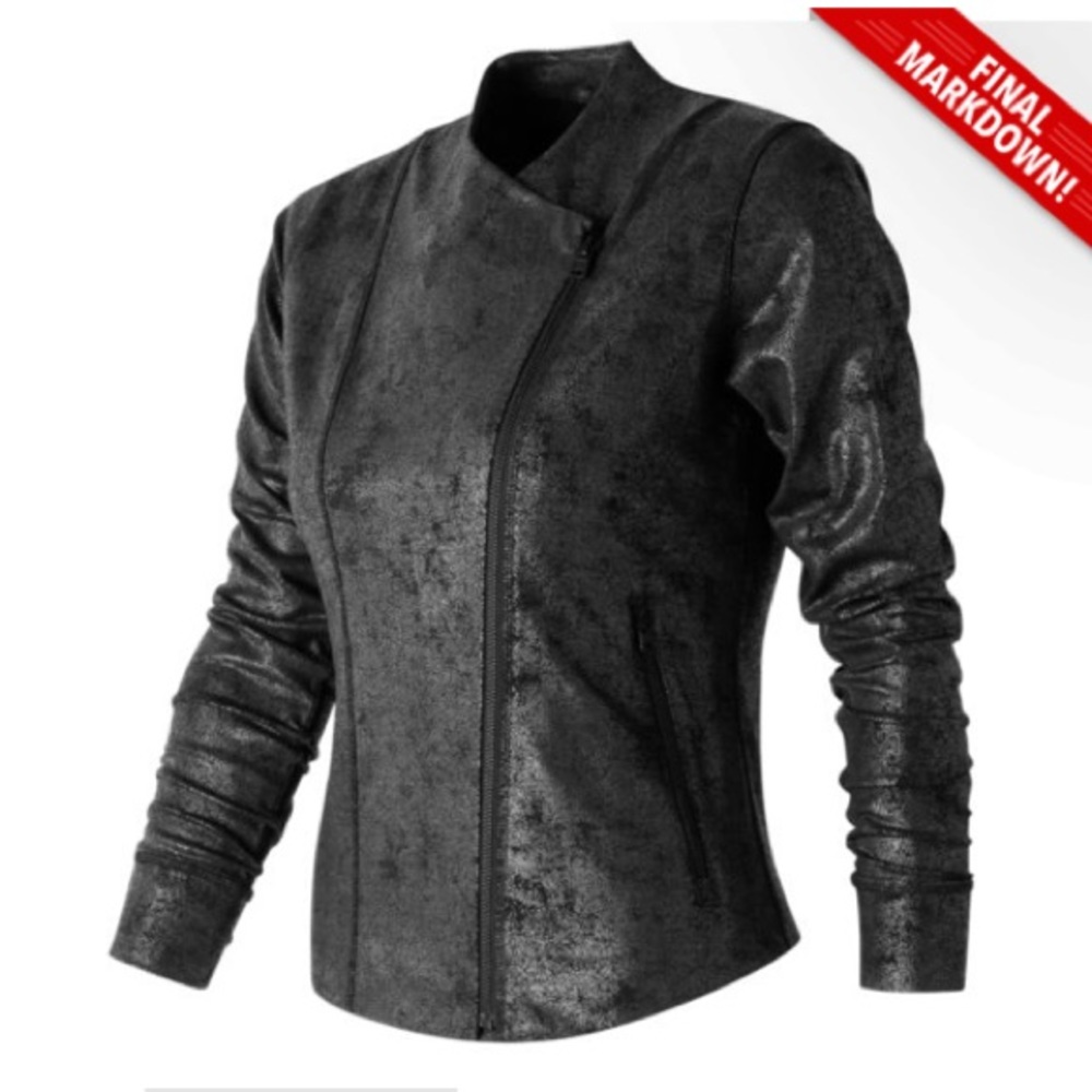 New balance athleisure Moto jacket, small, cute!